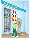 Central de gás